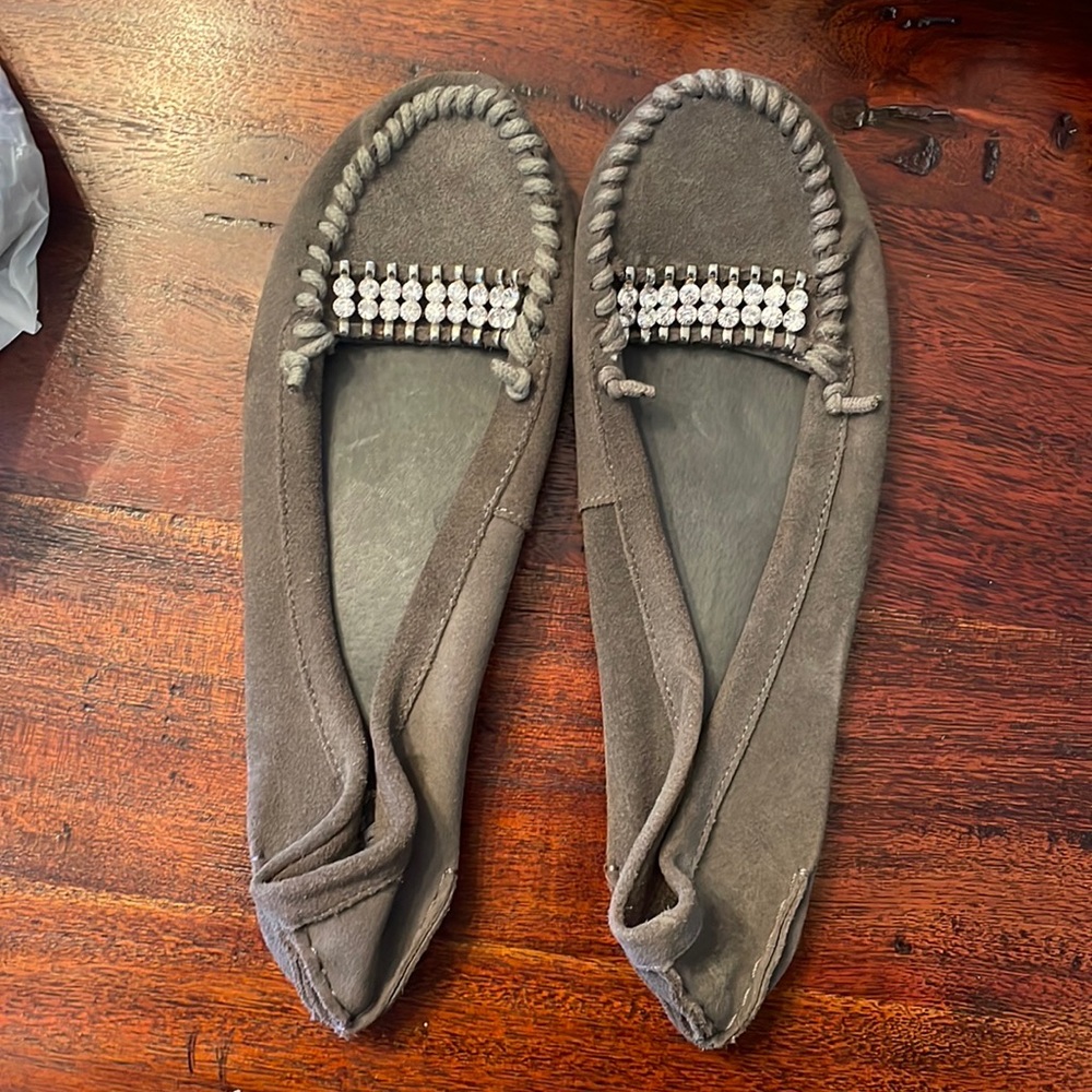 Yellow Box slip on flats